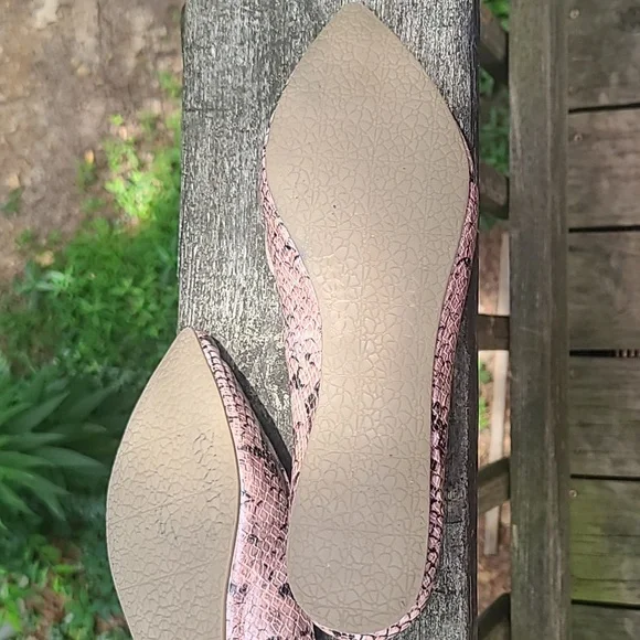 STEVE MADDEN Size 7m Flats Snakeskin look - Picture 7 of 8